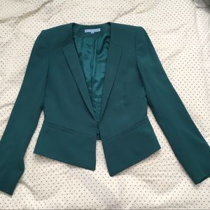 Antonio Melani Blazer Green Fitted Workwear Office